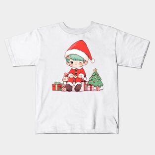 Santa's Christmas Party Kids T-Shirt